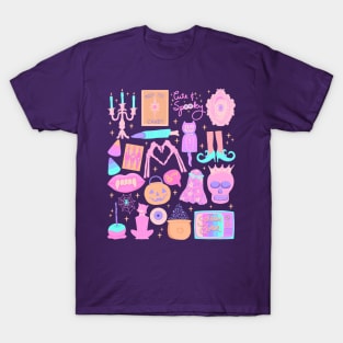 Cute and Spooky Pastel Halloween T-Shirt